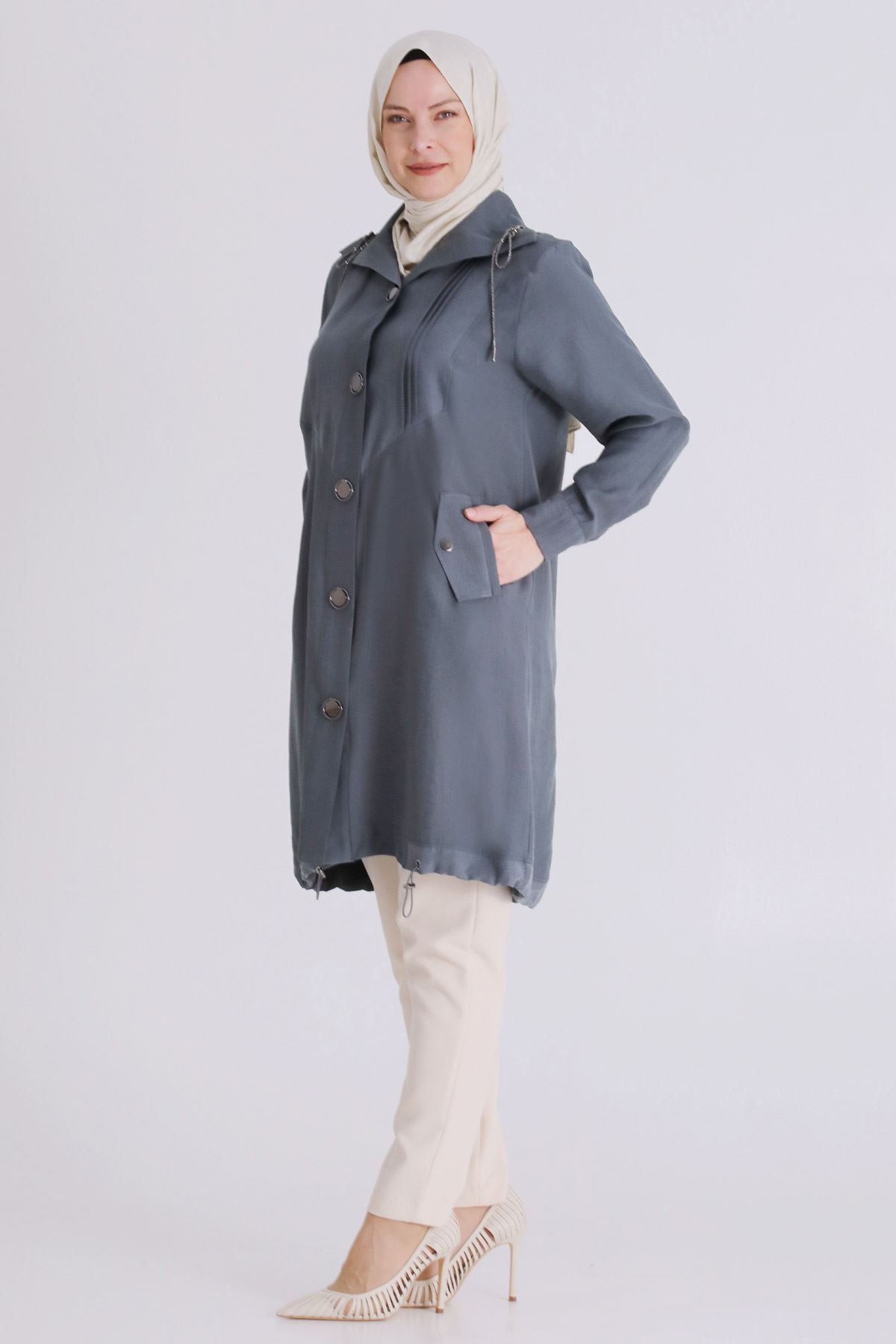 Büyük Beden Tesettür Kap 25144 Nefti