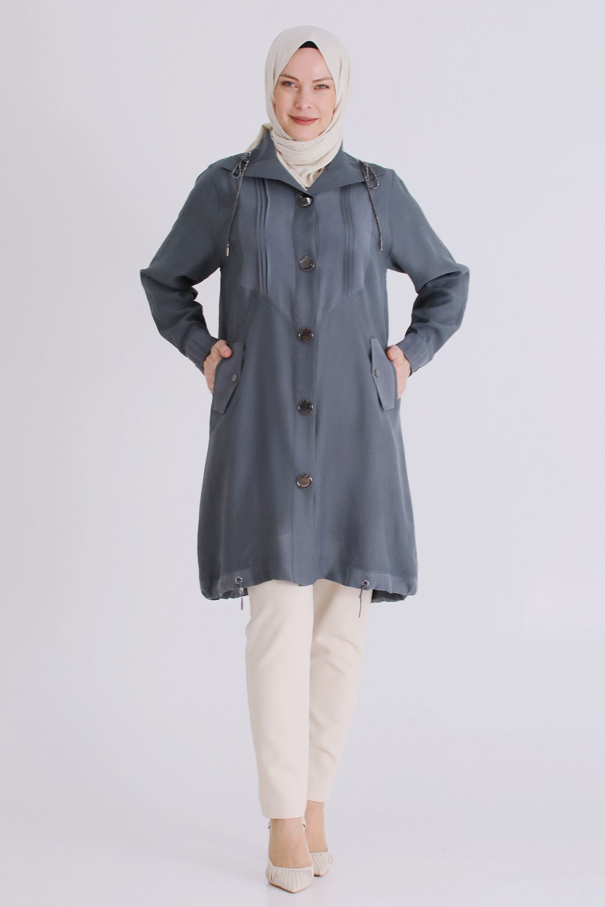 Büyük Beden Tesettür Kap 25144 Nefti