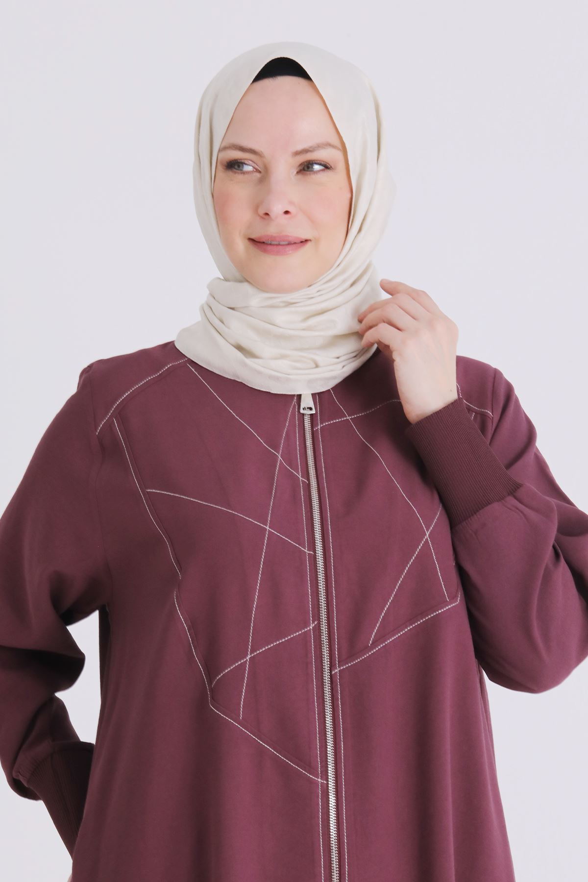 Büyük Beden Tesettür Kap 2553 Dut