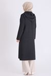 Büyük Beden Tesettür Kap 2567 Siyah